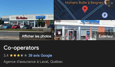 Cooperators Assurance Avis Google