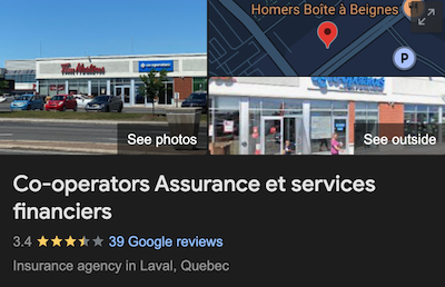 Cooperators Insurance Ratings in Quebec 