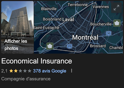 Economical Assurance Avis Google