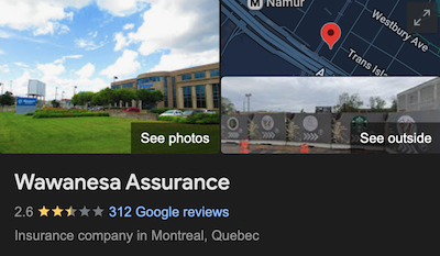 Wawanesa Insurance Quebec Ratings 